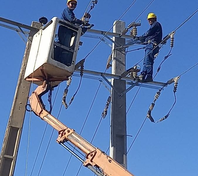 تعمیرات گسترده شبکه فشار ضعیف در آبدانان 