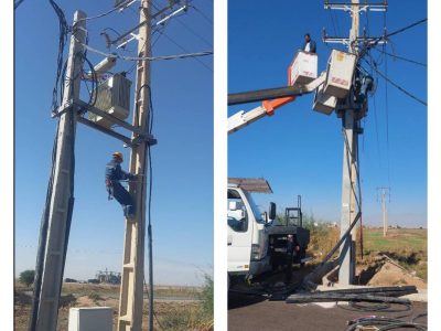 اجرای پروژه ارتقای شبکه برق دشت‌عباس با سرمایه‌گذاری ۱.۵ میلیارد تومانی