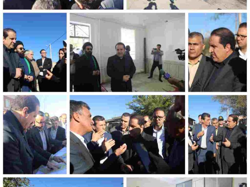 پیگیری و حل مشکلات شهرک هزارانی آبدانان/جبران خسارات ناشی از سیل+تصاویر