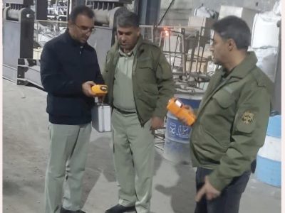 یک واحد آلاینده در ایوان تذکر گرفت