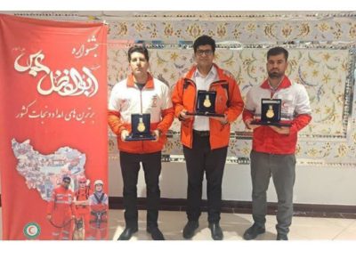 درخشش سه مدیر و نجاتگر ایلامی در جشنواره حضرت ابوالفضل(ع) 