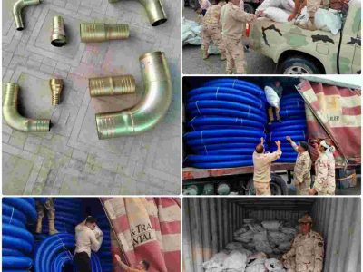 کشف اتصالات فلزی قاچاق به ارزش ۱۵ میلیارد ریال در پایانه مرزی مهران