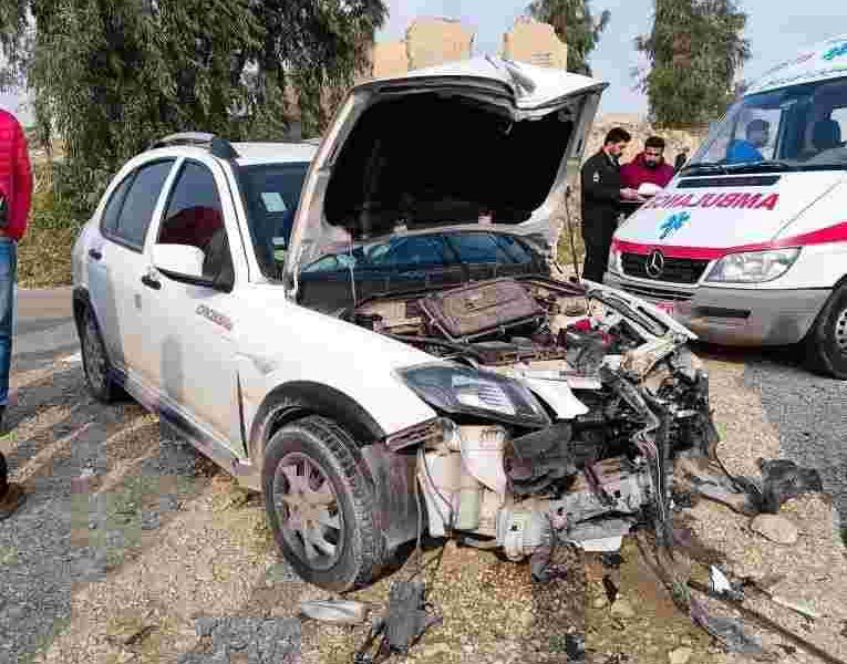 چهار مصدوم در تصادف تیبا و پراید در محور سه‌راهی جندالله