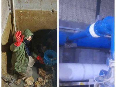 اجرای تعمیرات اساسی در تأسیسات آبرسانی سد و چشمه گُل‌گُل