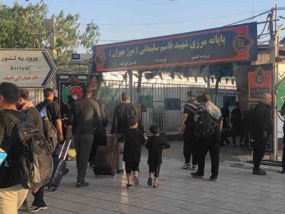 بیش از ۳۳ هزار زائر در ۴۸ ساعت گذشته از مرز مهران تردد کردند