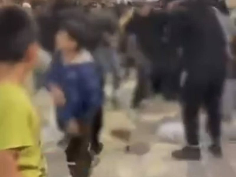 اغتشاش محدود پس از تجمع مسالمت‌آمیز