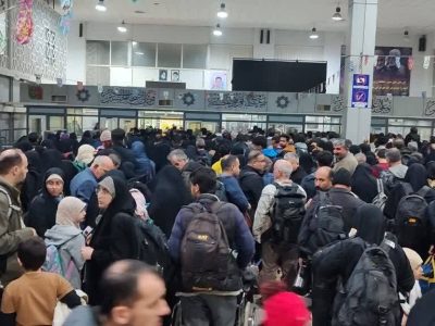 تردد بیش از ۲۲ هزار نفر از مرز مهران