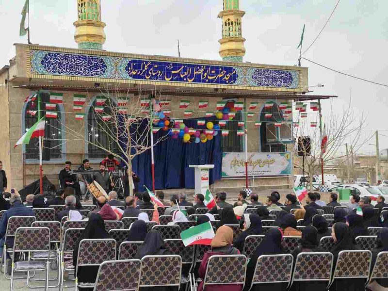 گزارش تصویری/برگزاری جشن بزرگ انقلاب در روستای گلزار حداد شهرستان چوار 