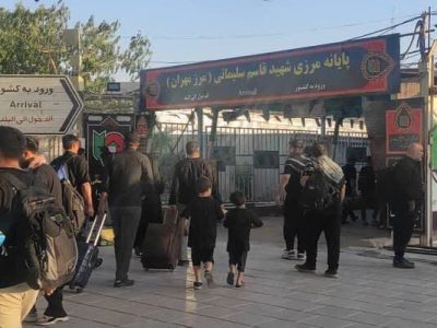 بیش از هفت میلیون و ۸۱۲ هزار نفر از مرز مهران تردد کردند