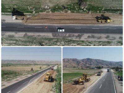 آغاز عملیات شانه‌سازی محور سه‌راهی جندالله – سرنی در ایلام