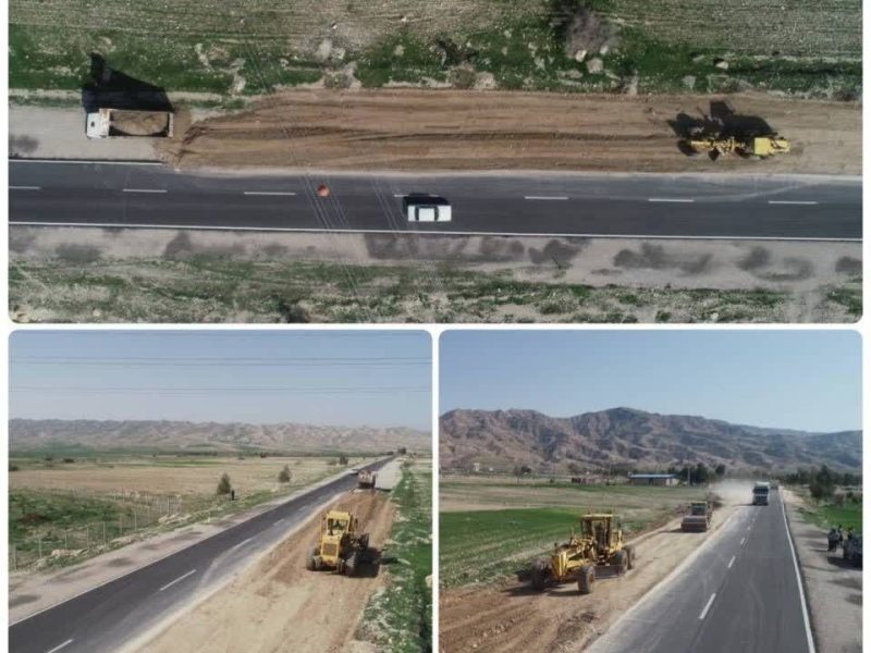 آغاز عملیات شانه‌سازی محور سه‌راهی جندالله – سرنی در ایلام