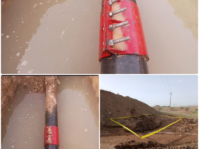 جلوگیری از قطع گاز زرین‌آباد با اقدام فوری تیم‌های فنی