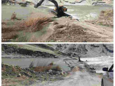 بازگشایی مسیر روستای پلّیه شهرستان ایوان در کوتاه‌ترین زمان ممکن