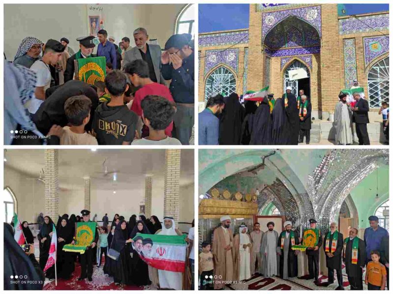 سفر کاروان زیر سایه خورشید به استان ایلام آغاز شد+تصاویر