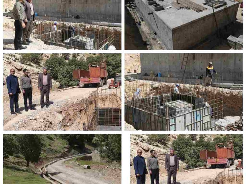 مخزن یکهزار مترمکعبی قوچعلی شهر ایلام در آستانه بهرهبرداری