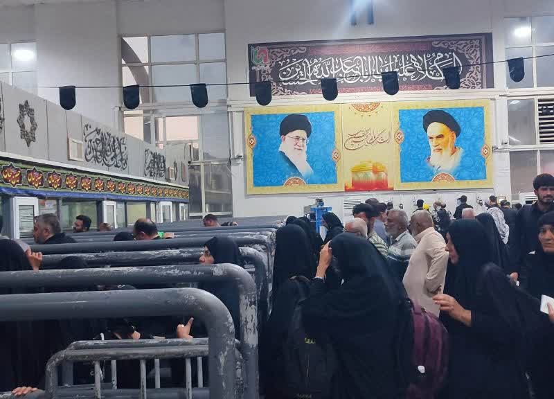 ترافیک روان در محورهای منتهی به مهران و تردد زائران بدون مشکل ادامه دارد