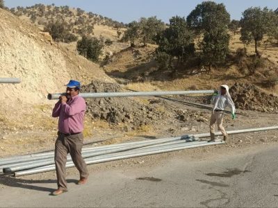 تامین آب شرب بیش از ۲۰ روستای شهرستان چوار در کمتر از ۲۴ ساعت