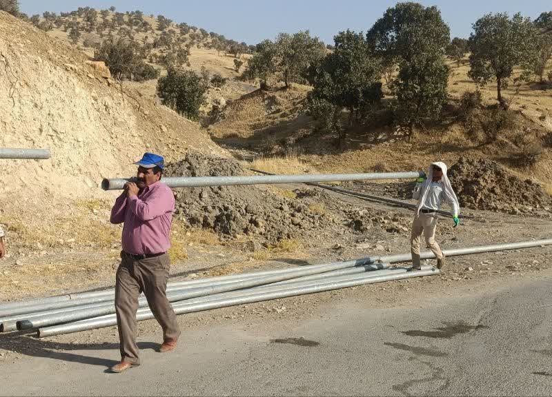 تامین آب شرب بیش از ۲۰ روستای شهرستان چوار در کمتر از ۲۴ ساعت