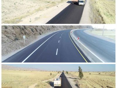 خط‌کشی بیش از یک‌هزار کیلومتر از راههای ایلام در آستانه اربعین آغاز شد