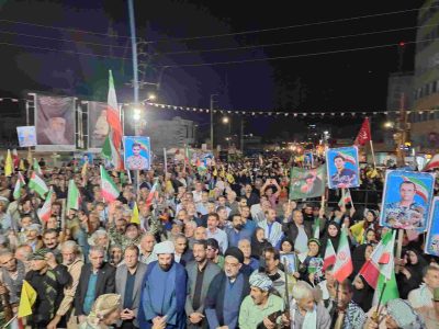 کلیپ/حضور حماسه‌سازان و جانفدایان ایل بزرگ ارکوازی و بولی در قلب ایلام 