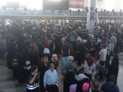 تردد از مرز مهران از ۱۲۷ هزار نفر گذشت