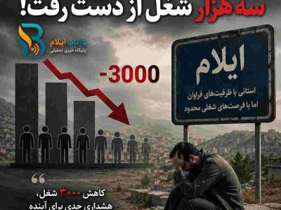 ایلام در بحران اشتغال/ سه هزار شغل از دست رفت!