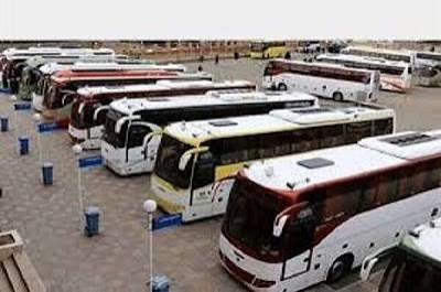 استقرار ۷۱۴ دستگاه اتوبوس در پایانه برکت مهران 