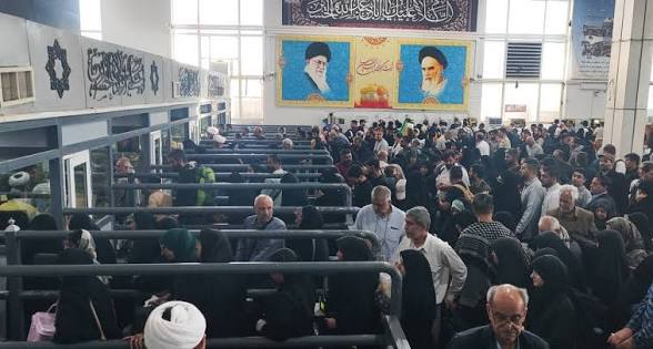 تردد بیش از ۵۱ هزار زائر از مرز مهران در شبانه‌روز گذشته