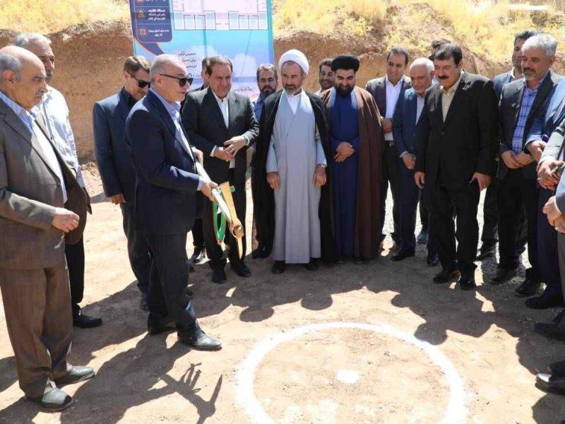 ساخت اولین همراه‌سرای بیماران در ایلام رسماً آغاز شد 