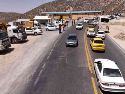 تردد خودرو در جاده‌های ایلام از مرز ۷۰۰ هزار دستگاه گذشت