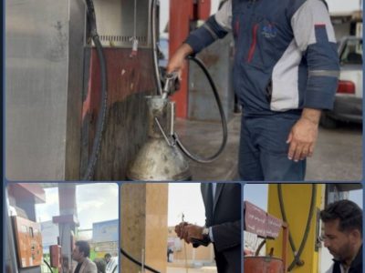 انجام بازدیدهای کمی و کیفی جایگاه‌های سوخت ثابت و سیار مسیرهای مواصلاتی به مرز مهران
