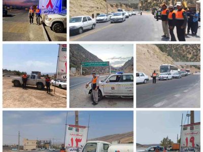 گشت‌های شبانه‌روزی راهداری در محورهای مواصلاتی استان ایلام تشدید شد